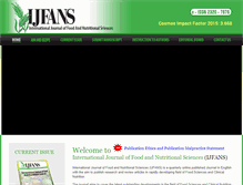 Tablet Screenshot of ijfans.com